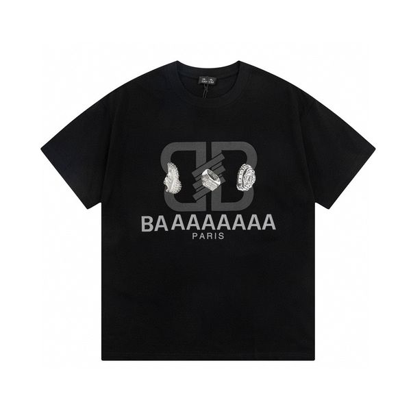 

duyou oversize t shirt with vintage jersey wash letters 100% cotton t-shirt men casuals basic t-shirts women quality classical dy8775, White;black
