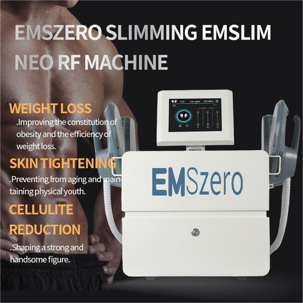 

emslim neo muscle stimulator home use slimming 4 handles with rf machine ems muscle sculpting emszero hiemt weight loss body shaping beauty