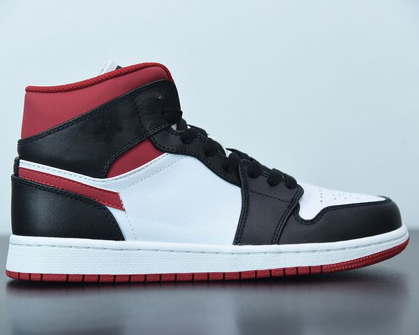 

jumpman 1 mid metallic red 1s basketball shoes luxurys designers sneakers whit box