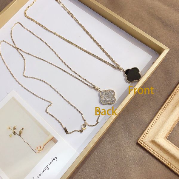 

designer necklace choker chain crystal 18k gold plated brass copper c-letter pendants necklaces statement luxury women wedding jewelry x355-, Blue;gray