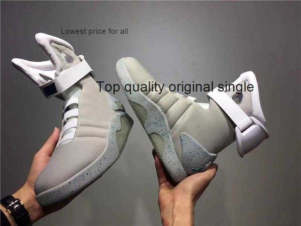 

gray boots led shoes mags black red marty mcfly 's lights martys mcflys authentic mag back to the future glow in the dark size