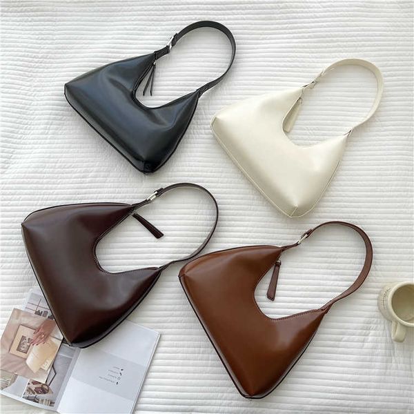 

niche bag women's bag simple crescent bag single shoulder bag women's handbag high-end feeling triumphal arch underarm bag