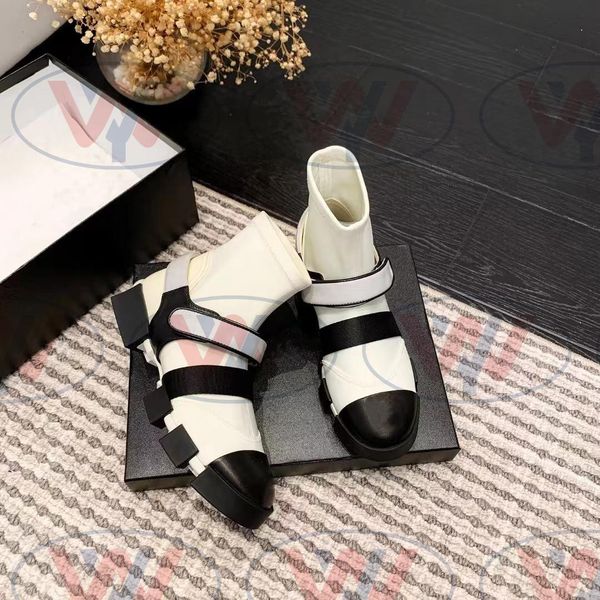 

2022 new women's designer boots hiking boots space boot motocycle booties platform womens winter boot machine embroidery technology hee, Black