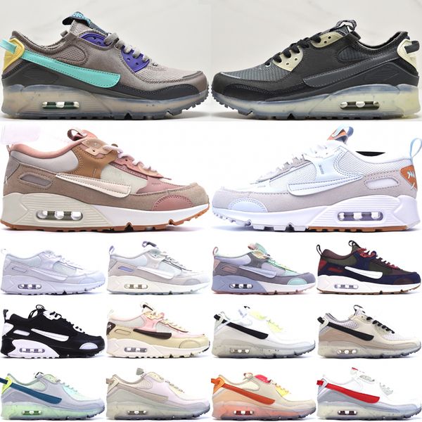 

90 terrascape futura men women running shoes leather fuel orange sail sea glass moon fossil light menta outdoor sneakers size 36-45