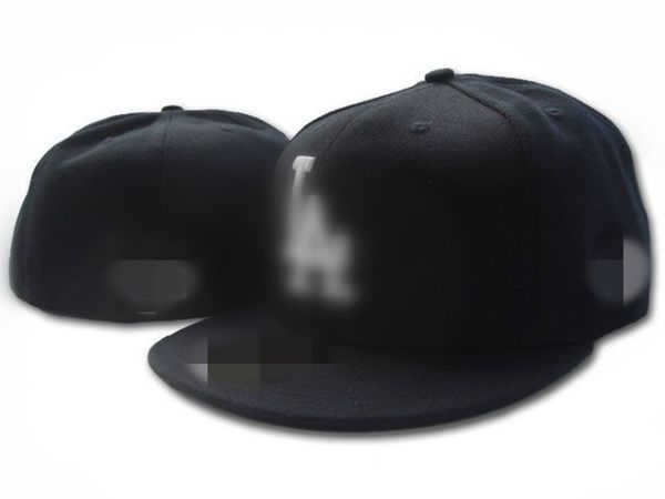 

2023 los-angeles men's team baseball full closed cap women navy blue red kc_ la_ letter gorras bones men women casual outdoor sport fla, Blue;gray