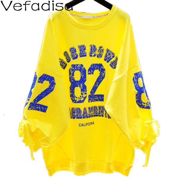 

womens hoodies sweatshirts 7 colors letter print sweatshirt spring autumn batwing sleeve pullover coat casual plus size qyf5090 230228, Black
