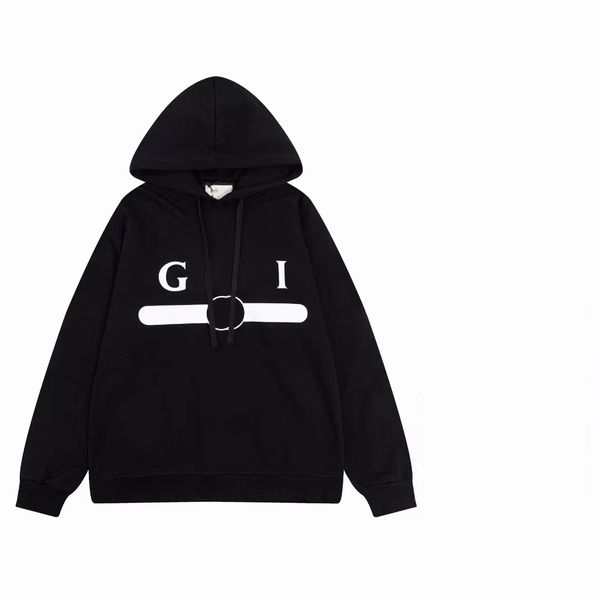 

designer's high-quality hoodie sweatshirts for men and women casual hoodies fashion trend luminous sportswear spring size m-3xl 41fl, Black