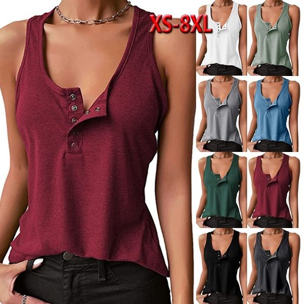 

women's tanks camis summer vest solid color stitching v-neck camisole knitted short slim sleeveless shirt 's casual 230301, White