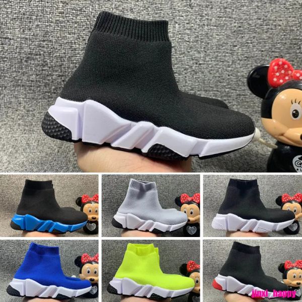 

running kids shoes fashion boots chaussures boys girls triple white black og baby children trainers sneakers sports runners