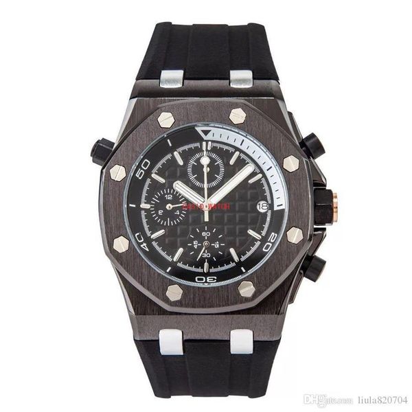 

2021 crime premium clock watch date men or women diving watch professional sports diving watch152253, Slivery;brown
