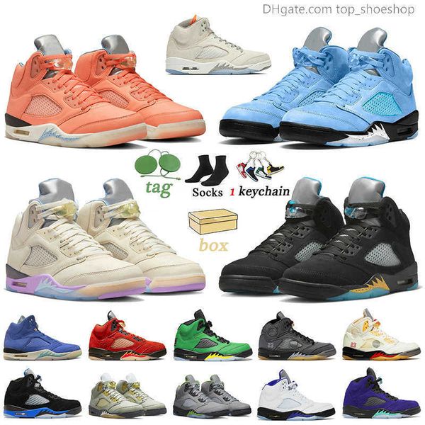 

2023 jumpman 5 craft mens basketball shoes aqua unc 5s dj khaled x we the crimson bliss sail concord white raging bull trainers racer sneak