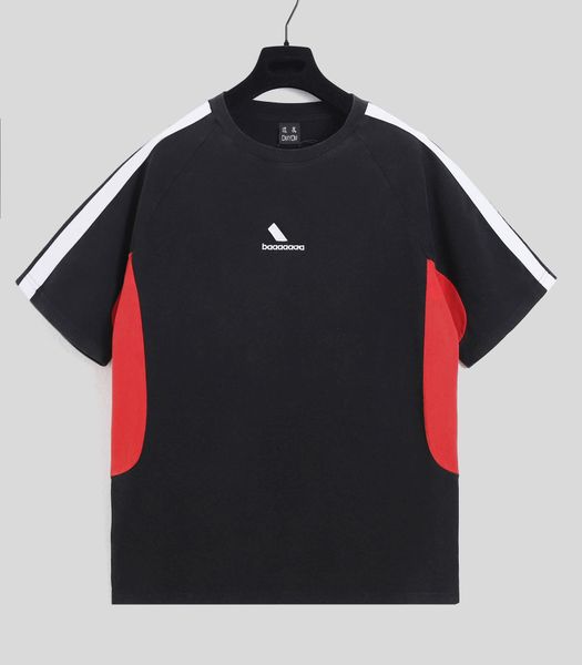 

duyou oversize t shirt with vintage jersey wash letters 100% cotton t-shirt men casuals basic t-shirts women quality classical dy8822, White;black