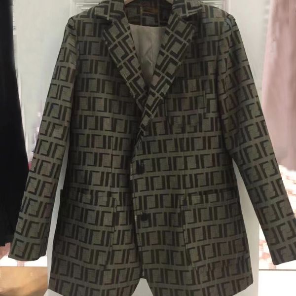 

womens suits designer clothes blazers double f spring new released a13108, White;black