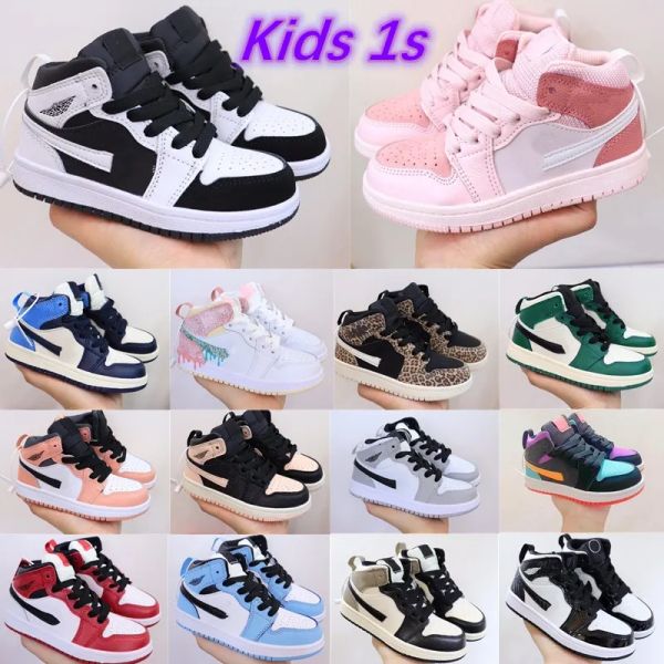 

1s shoes kids shoes 1 shoe boys basketball x children black high sneaker chicago designer trainers baby kid youth toddler infants sports
