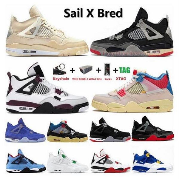 

brigade blue women mens 4s basketball shoes satin white off sail trainers sneakers shoe312h