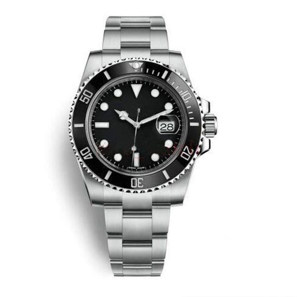 

2019 smooth second hand automatic watch mechanical watch ceramic bezel luminous stainless pointer steel solid strap wr267f, Slivery;brown