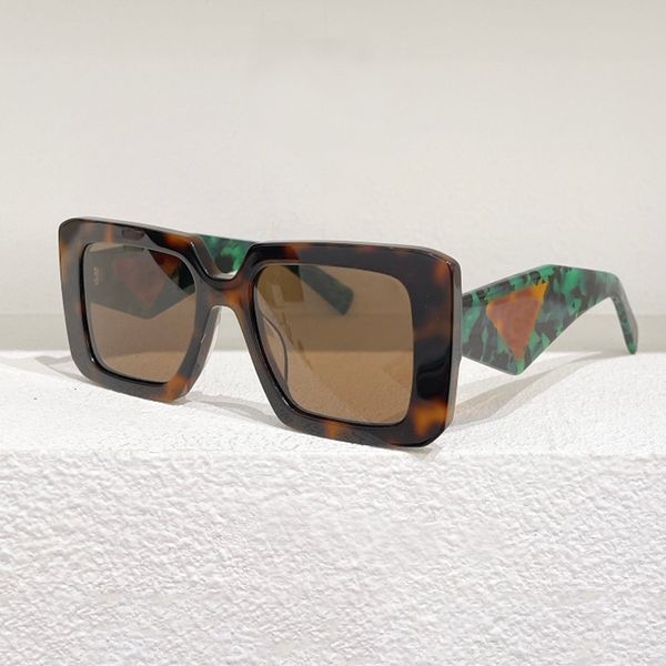 

sunglasses fashion oversize design and chunky volumes acetate square frame lady sunglasses luxury polarized spr23y eyeglasses 230302, White;black