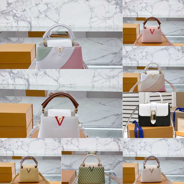 

with bags shoulder designer letters old flower women's totes handbag crossbody cosmetic bag phone wallets purses brown luxury leather c