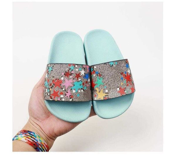 

slides infant sandals new born baby shoes slip on boys girls children slippers with box size 23 35, Black;red