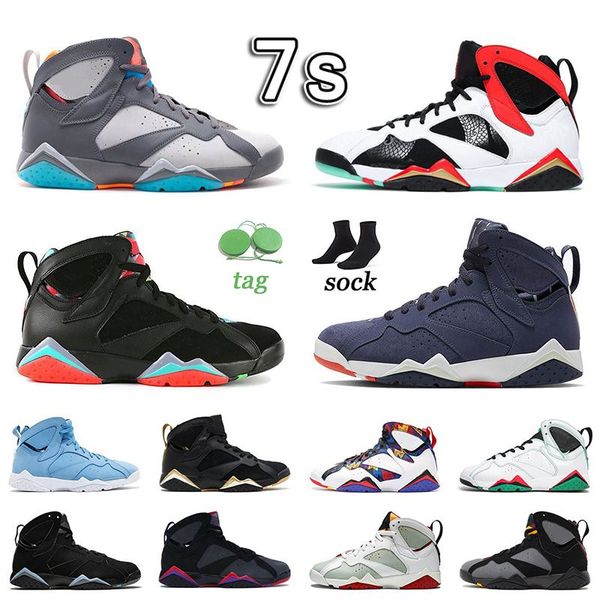 

original jumpman 7s basketball shoes 7 men women sneakers outdoor trainers barcelona days greater china marvin the martian quai 54 nothing p, Black
