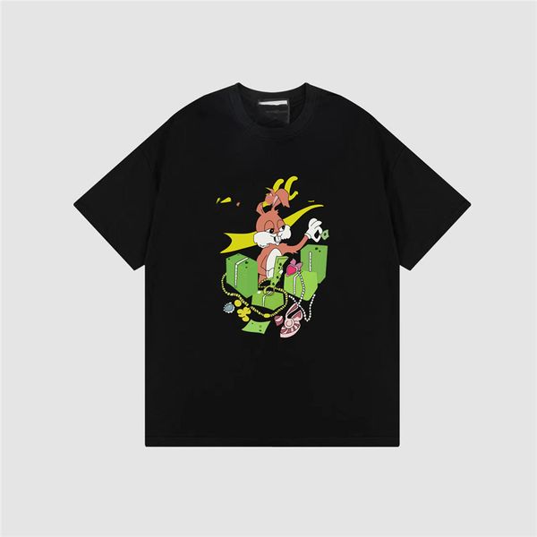

men's t-shirts fashion men t-shirt 2023 ggity new cotton soft wrinkle resistant printing letters casual student couple short lining 020, White;black