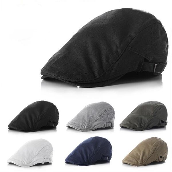 

berets female breathable adjustable flat caps solid painter cap winter autumn retro hat classic artistic hats british beret boina casual ela, Yellow