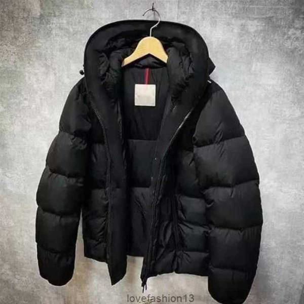 

2023warm monclair outdoor mens luxury jacket thickened downjackets 2023 new plus size uality cotton puffer coat isba, Black;brown