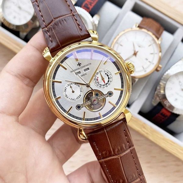 

luxury automatic mechanical watch pate swiss famous watch 2023 jiangshi denton noble gentleman fashion mensw ristf ullya utomaticm echanical