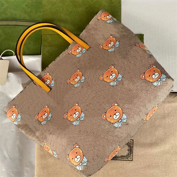 

fashion totes women luxurys designers bear bags pu leather handbags messenger crossbody shoulder bag 2023 wallet lady clutch