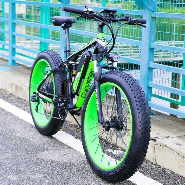 

new 26 motor max output 1500w fat tire electric bike mountain bike229d