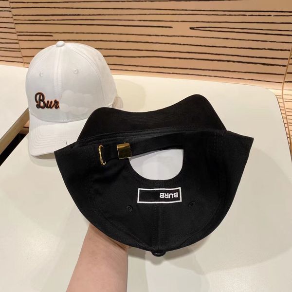 

designer man ball caps luxury letter b solid cap casual with logo cotton black and white london ballhats, Blue;gray