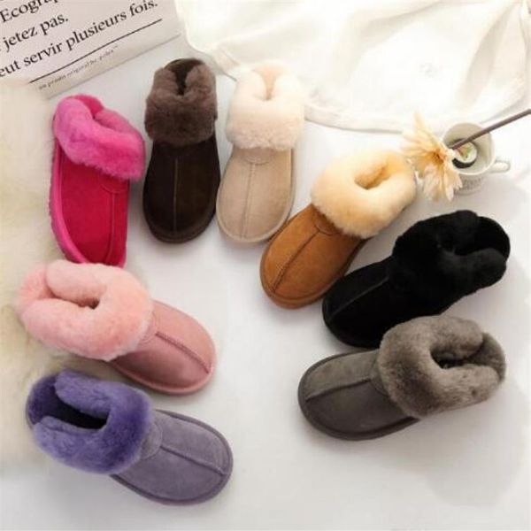 

2021 classic design 51250 warm slippers goat skin sheepskin snow boots martin boots short women boots keep warm shoes fas273c, Black