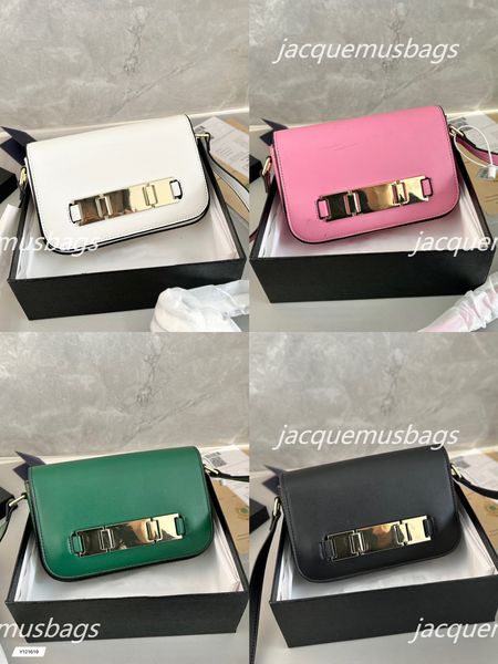 

pattina saffiano saddles bag cahier leather bag rivet retro flap shoulder handbags metal pochette designer luxury lady cross body bags size