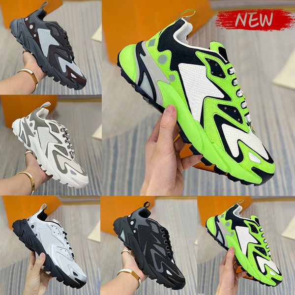 

new runner tatic sneaker mens casual shoes cool grey white black green silver multi breathable mesh stylish look classic color designer snea