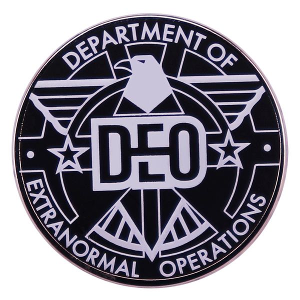 

comic film universe pin cute anime movies games hard enamel pins collect metal cartoon brooch department of extranormal operations, Blue