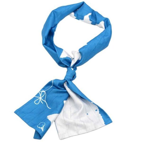 

scarves weiliboyin original design thin scarf men's and women's fashion all kinds of korean long square neck-scarfs for man l23030, Blue;gray