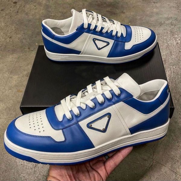 

nylon leather technical sneaker shoes fabric re-nylon chunky rubber casual walking discount trainer with box.eu38-46, Black