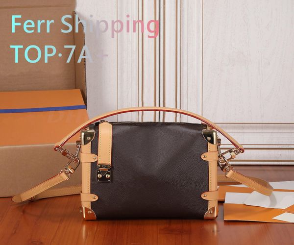 

m46358 m21460 side trunk bag handbag tote woman fashion luxury designer shoulder bag crossbody messenger bags 7a purse pouch fast delivery