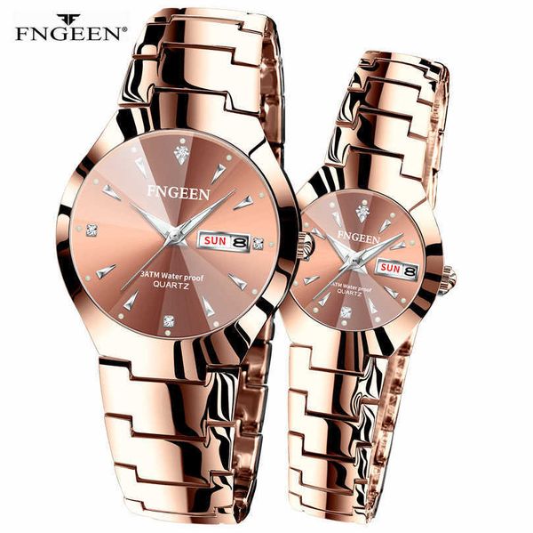 

korean version simple fashion tungsten steel color women's student watch men's women's watch couple waterproof ultra-thin qua, Slivery;black