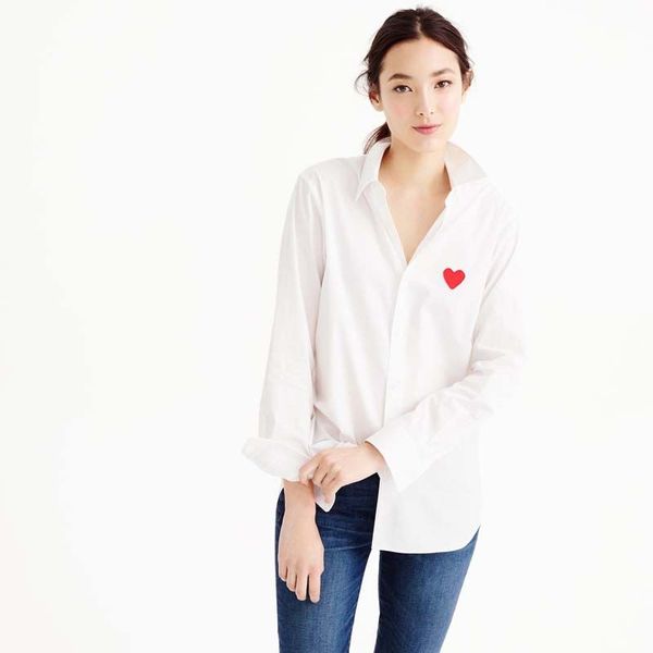 

luxury designer red heart men's shirts fashion casual business social and business shirt spring autumn slimming the most fashionable cl, White;black