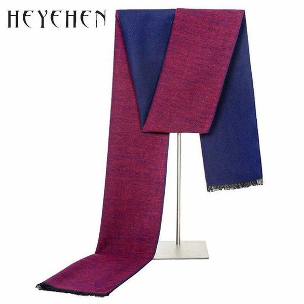 

scarves new design doubor winter warm cashmere acrylic men scarf solid long ring shawl wrap 30*180cm hy120 l230302, Blue;gray
