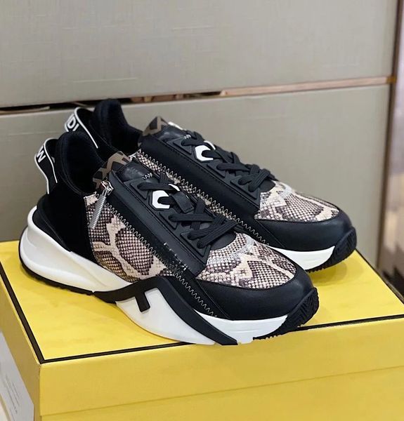 

23s casual-stylish flow men sneakers shoes zipper runner sole sports man tech fabrics outdoor trainers techwear man skateboard walking u38-4, Black