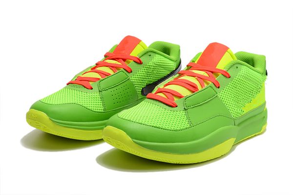 

ja morant 1 grinch shoes first signature scratch men women sneakers for sale day one mismatch midnight phantom discount training shoes