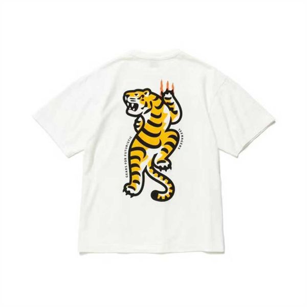 

men's t-shirts 2023ss tiger human made t-shirts men women 1 1 short sleeve t shirt tees g230301, White;black