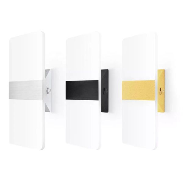 

tokili lighting for bathroom wall lights hardwired aluminum acrylic lamp 12w 5 cct brightness dimmable up and down mirror sconce for interio