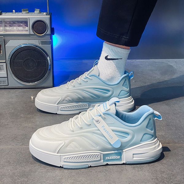 

2023 men women running shoes green purple blue increase comfortable mens trainers outdoor sneakers size 39-44 color52