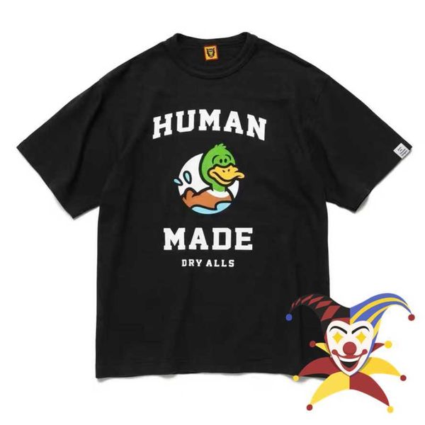 

men's t-shirts du print human made t-shirts men women short sleeve t shirt tees g230301, White;black