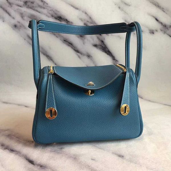 

original designer h lind casual bags 2023 new family lindys women s semi manufactured oney wax togo leather one shoulder crossbody accept re