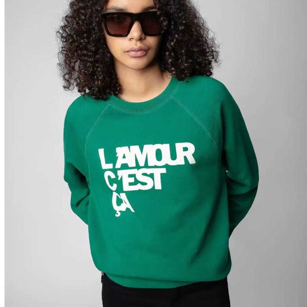 

yiciya hoodie new sweatshirt women zv brand france letter printing designer fashion streetwear round collar pullover femme casual sweater lu, Black