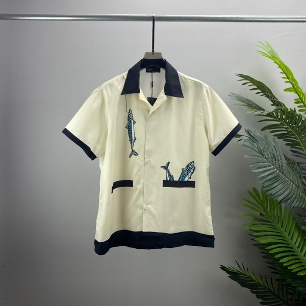 

men's plus tees & polos round neck embroidered and printed polar style summer wear with street pure cotton g221e, Black;brown